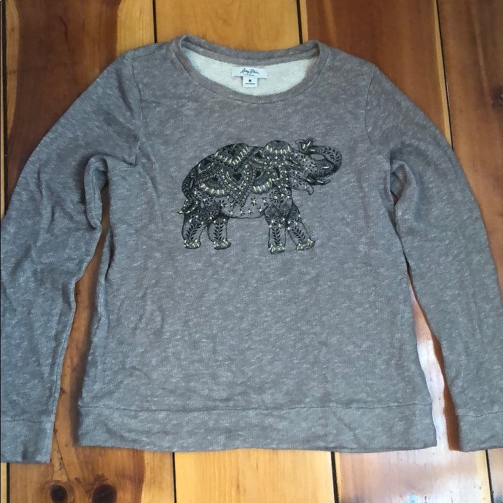 Elephant Crewneck Sweater